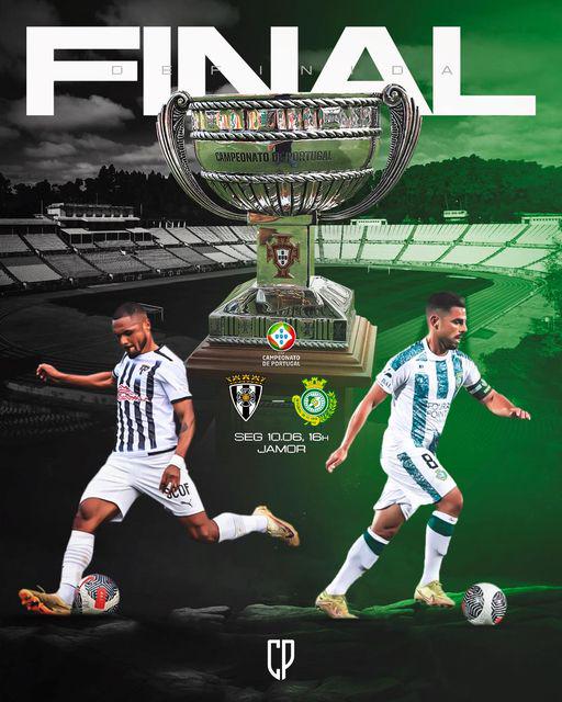 Amarante e Vitória de Setúbal, após garantirem a subida, terminam a fase final do Campeonato de Portugal em 1º e vão disputar o titulo de campeão no Jamor dia 10/06. Previsões?