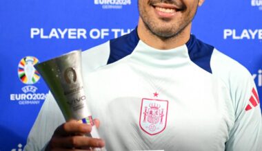 Rodri named MOTM for Spain vs Georgia 💪