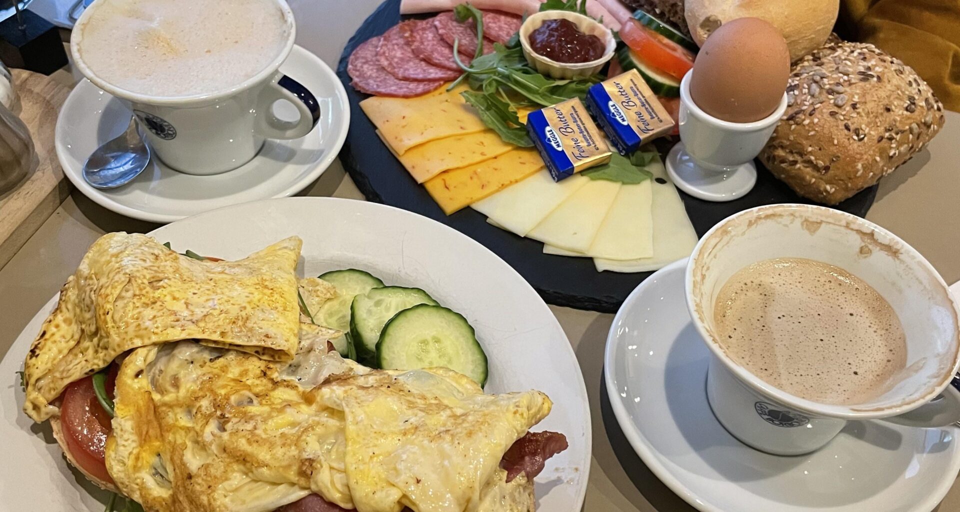 Breakfast in Cologne