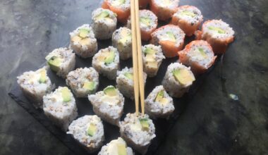 Sushis sans chichi !