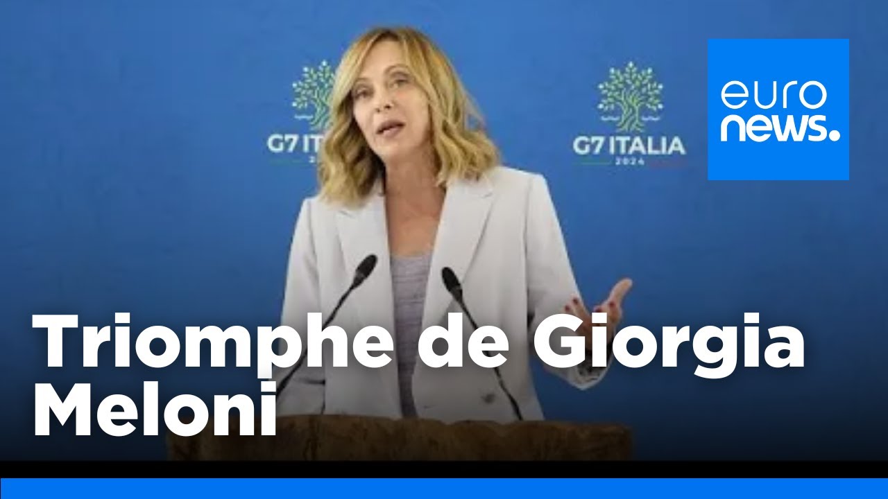Le sommet du G7 en Italie : un succès pour Giorgia Meloni ? | euronews 🇫🇷