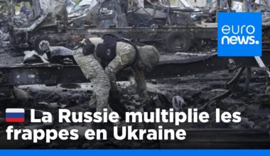 La Russie multiplie les frappes sur le territoire ukrainien | euronews 🇫🇷