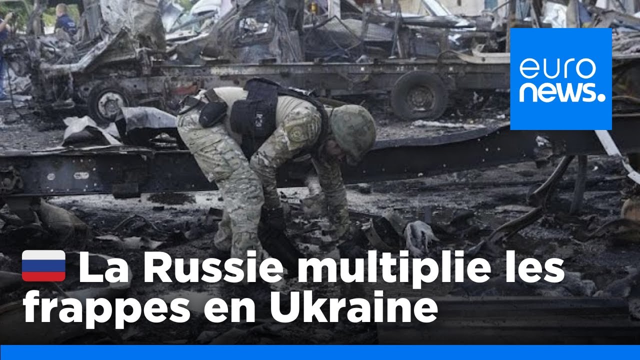 La Russie multiplie les frappes sur le territoire ukrainien | euronews 🇫🇷