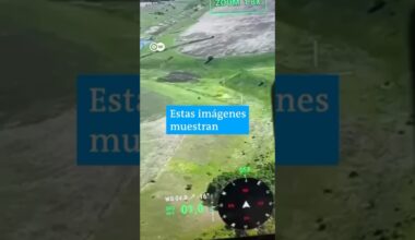 Así de fácil y sin resistencia pasan los soldados rusos la frontera de Ucrania cerca de Járkiv