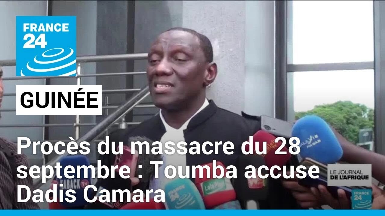 Procès du massacre du 28 septembre en Guinée : Toumba accuse Dadis Camara • FRANCE 24