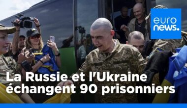 L'Ukraine et la Russie échangent 90 prisonniers de guerre | euronews 🇫🇷