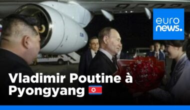 Vladimir Poutine en visite en Corée du Nord | euronews 🇫🇷