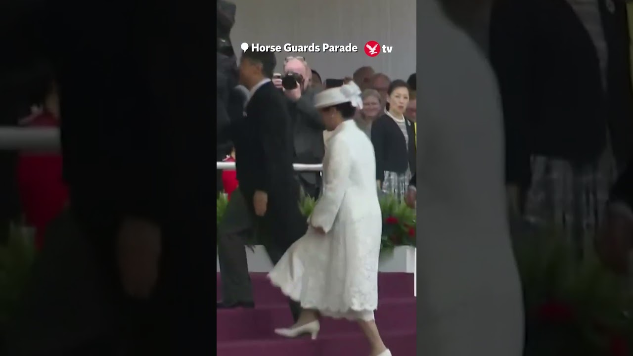 King Charles and Prince William welcome Japan's emperor #news #shorts