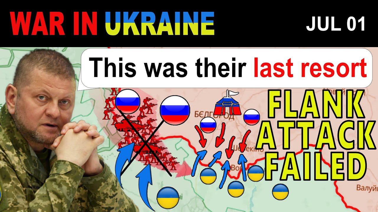01 Jul: Nice Try! Russian Sudden Flank Attack FAILED MISERABLY
