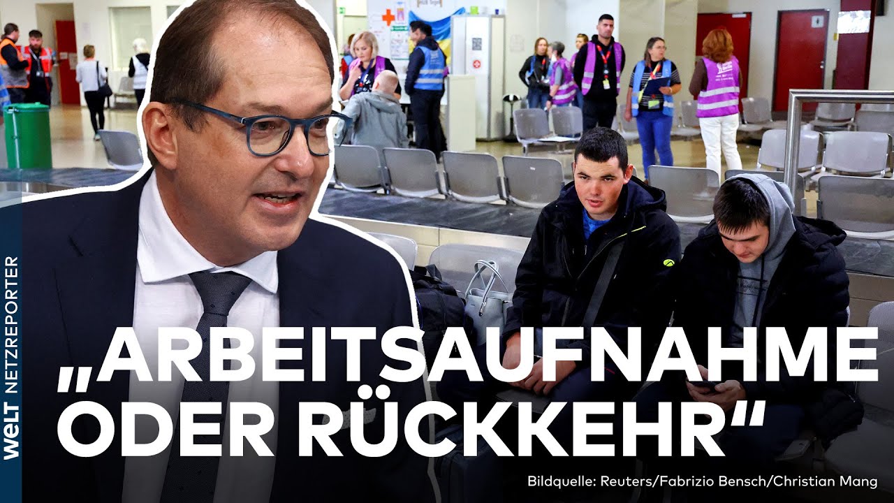 CSU: Dobrindt will arbeitslose Ukraine-Flüchtlinge ausweisen! Scharfe Kritik aus der Ampel!