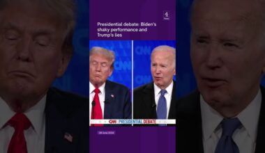Presidential debate:  Biden's shaky performance and Trump's lies