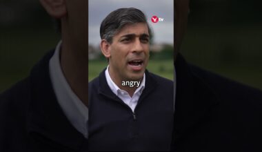 Rishi Sunak responds to being called 'p***' by Reform UK canvasser #news #politics #shorts