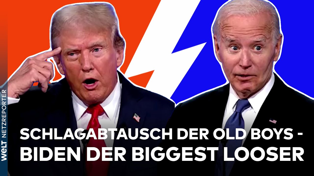 TV-DUELL GEGEN TRUMP: Verwirrter US-Präsident Biden stürzt Demokraten in tiefe Depression