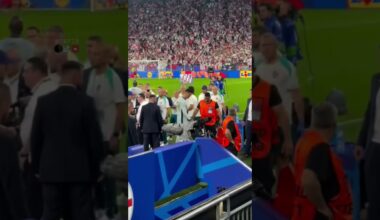 Moment fan jumps at Cristiano Ronaldo after Portugal vs Georgia at Euros 2024