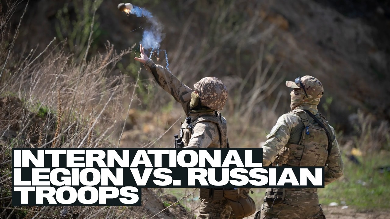 Chasiv Yar. International Legion Fighters in Ukraine War