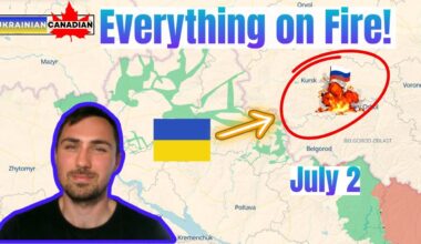 Russia-Ukraine War Update / A Russian Base on Fire in Kursk & $2.3B Aid from the US !