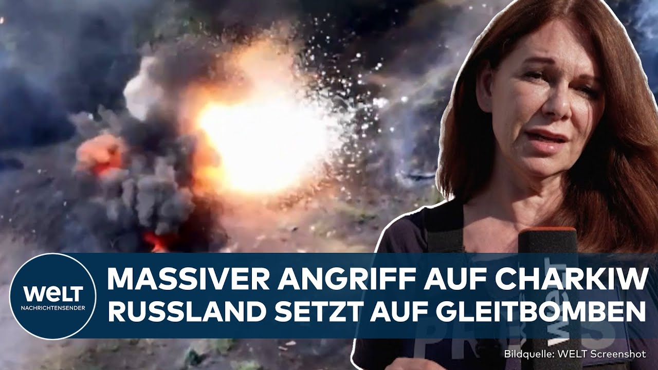 PUTINS KRIEG: Massive Angriffe auf Charkiw! Russland attackiert Millionenstadt in der Ukraine