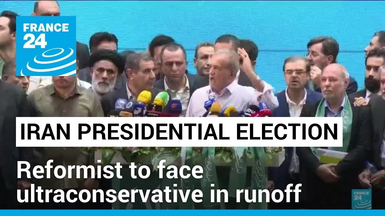 Iran presidential election: Reformist to face ultraconservative in runoff • FRANCE 24 English