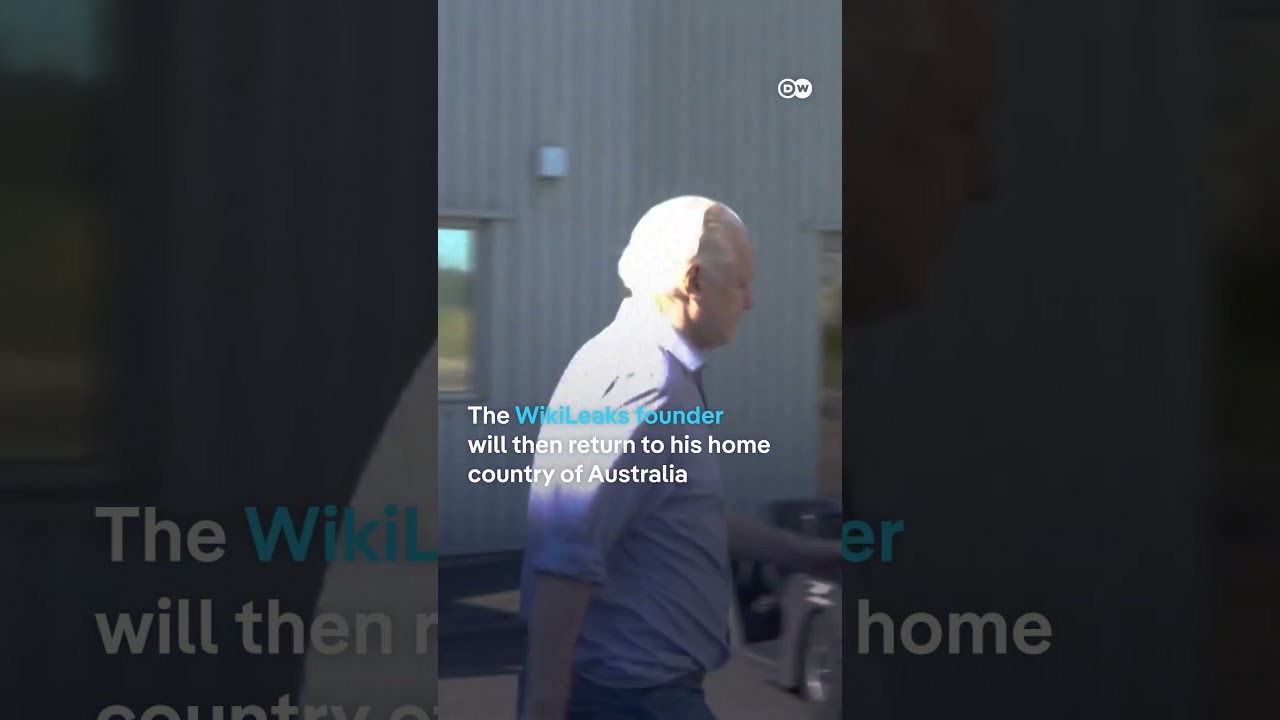 Assange boards plane to leave UK after reaching deal with US Justice Department | DW Shorts