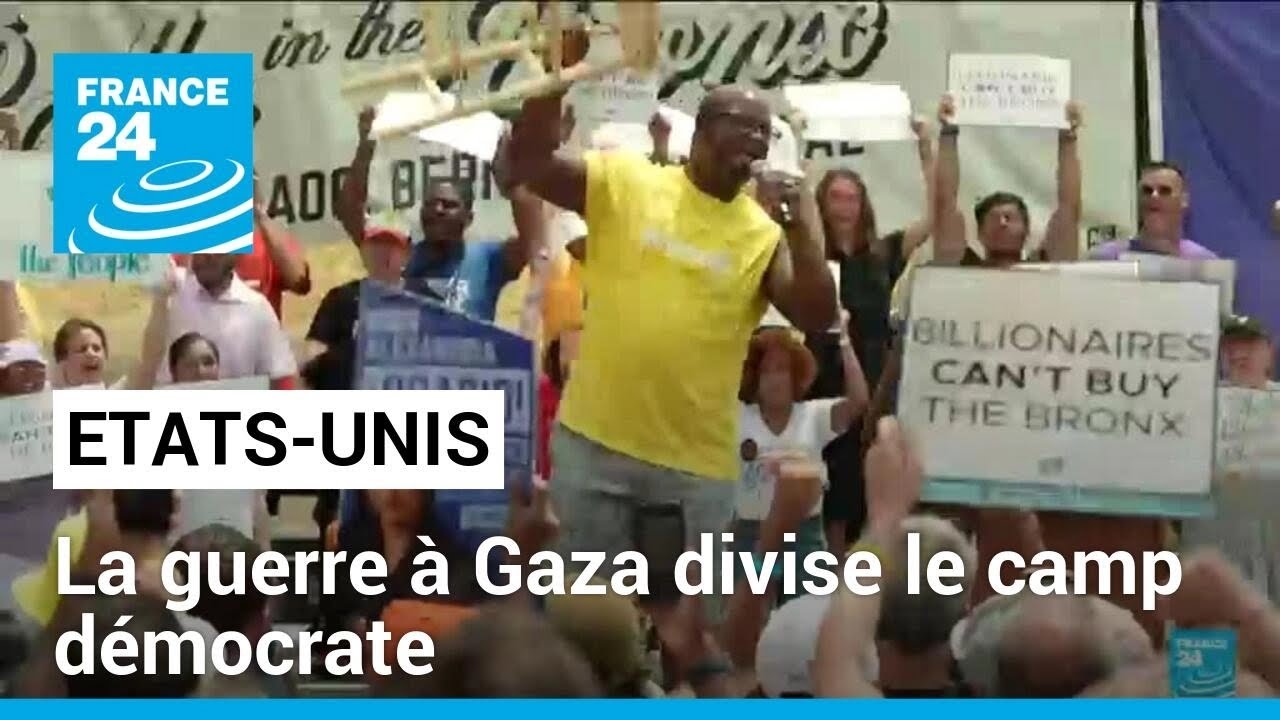 Etats-Unis : la guerre à Gaza divise le camp démocrate • FRANCE 24