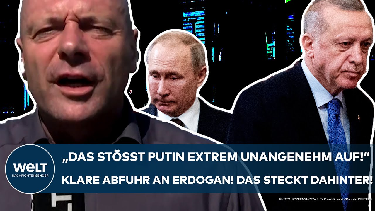 UKRAINE-KRIEG: "Das stößt Putin extrem unangenehm auf" Klare Abfuhr an Erdogan - das steckt dahinter