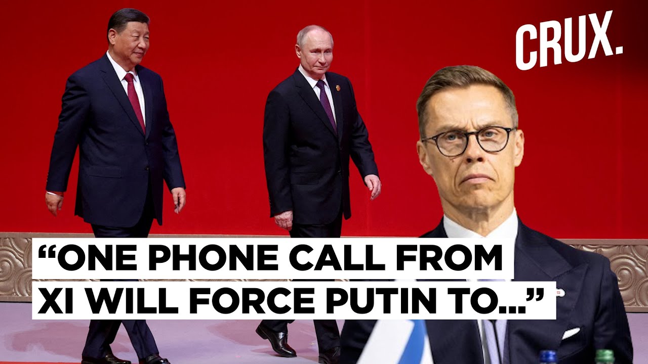 Xi Can End Ukraine War With Phone Call To "Dependent" Putin: Finland, China Says Russia Sovereign