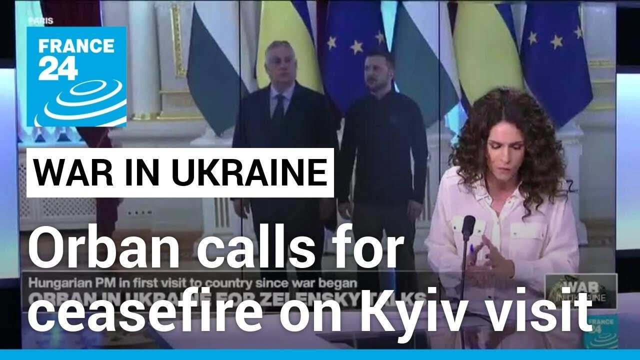 Europe's 'odd man out' Orban calls for Ukraine ceasefire • FRANCE 24 English