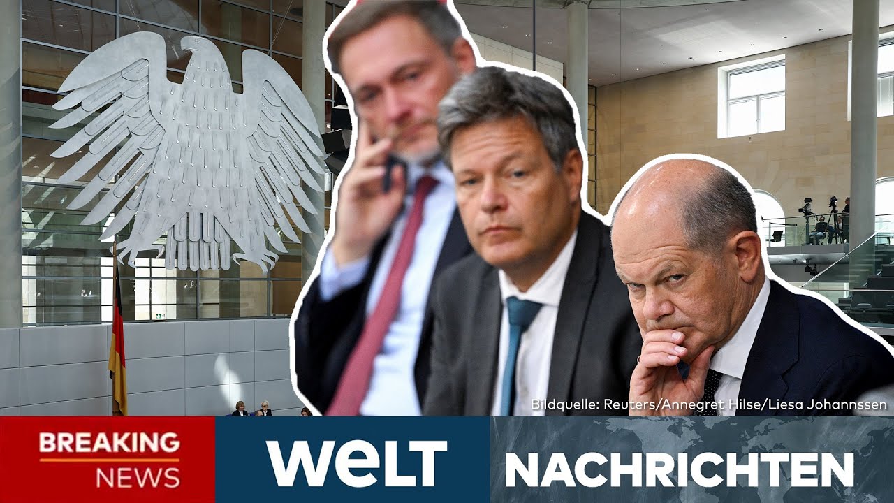 DEUTSCHLAND: Haushaltsentwurf steht fest! Ampel einigt sich nach monatelangem Streit! | WELT STREAM