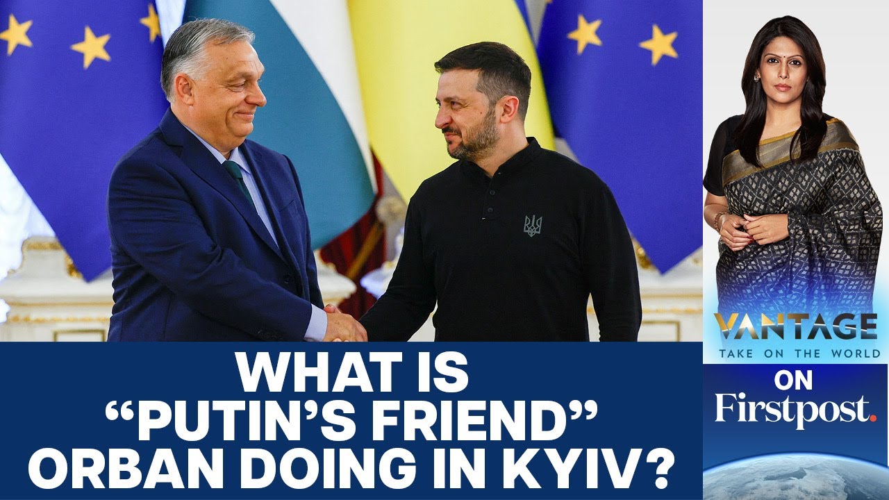Hungary's Orban goes to Kyiv & tells Zelensky to take Ceasefire | Vantage with Palki Sharma