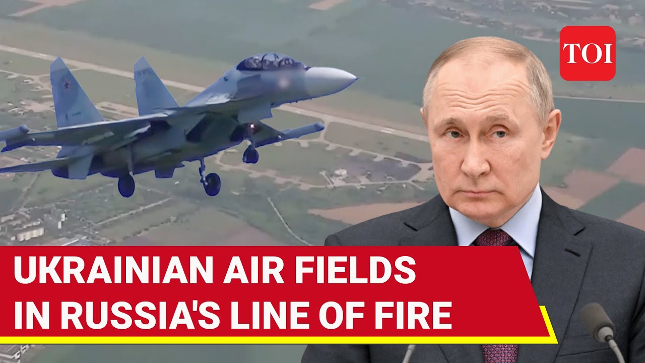 Russia Races Against Time To Destroy Ukrainian Air Bases Ahead Of U.S.-made F-16 Jets' Arrival