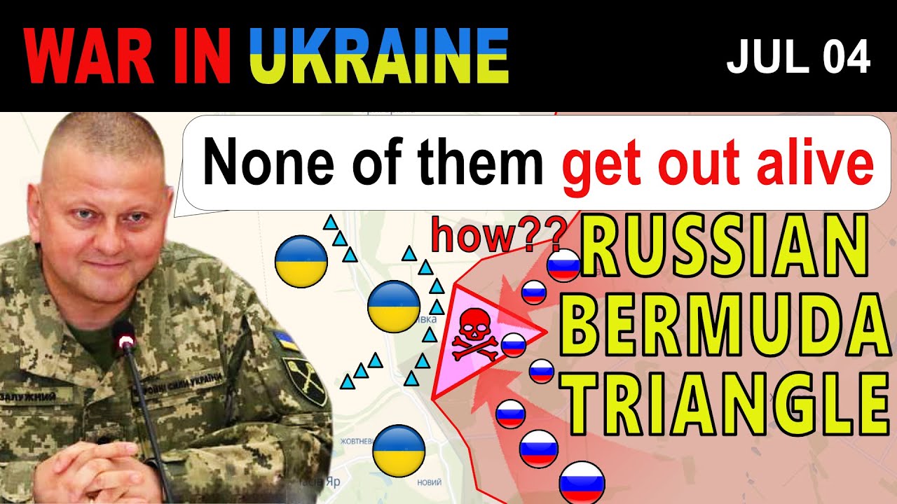 04 Jul: Tactical Genius. Ukrainians Create A KILL ZONE IN KALYNIVKA | War in Ukraine Explained