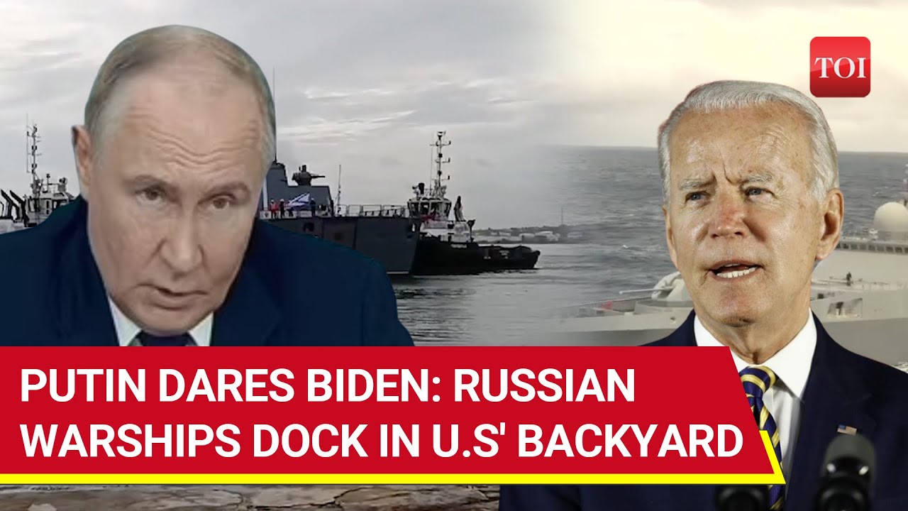 Putin's Massive Show Of Strength Near U.S.; Russian Warships Arrive In Venezuela After Wargames
