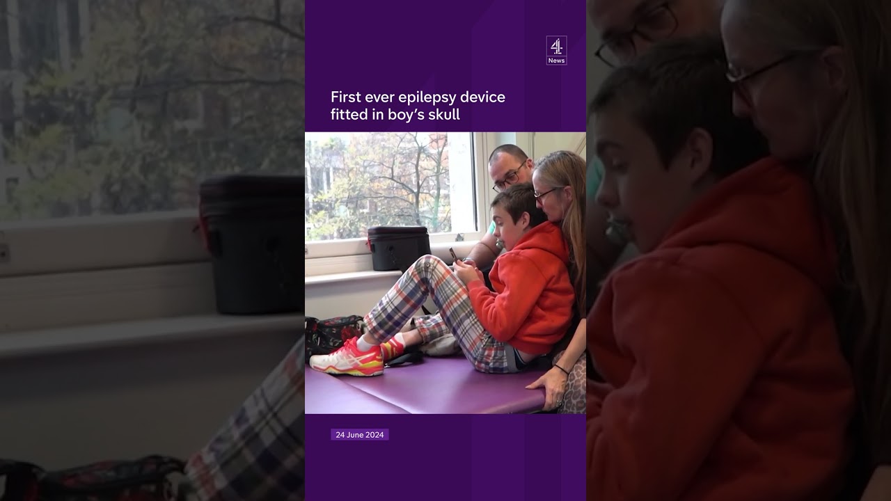 First ever epilepsy device fitted in boy's skull