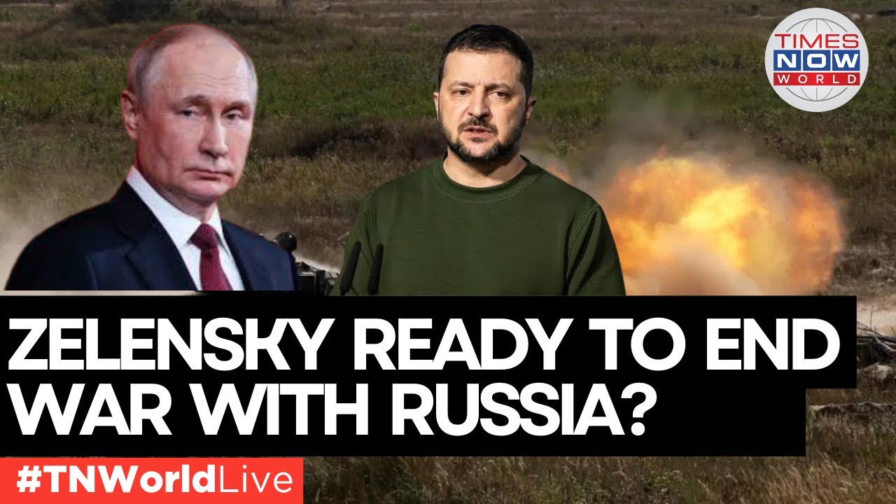 Russia Ukraine War Live News: Zelenskyy Opens Door to Peace Talks Amid Intensified Russian Attacks