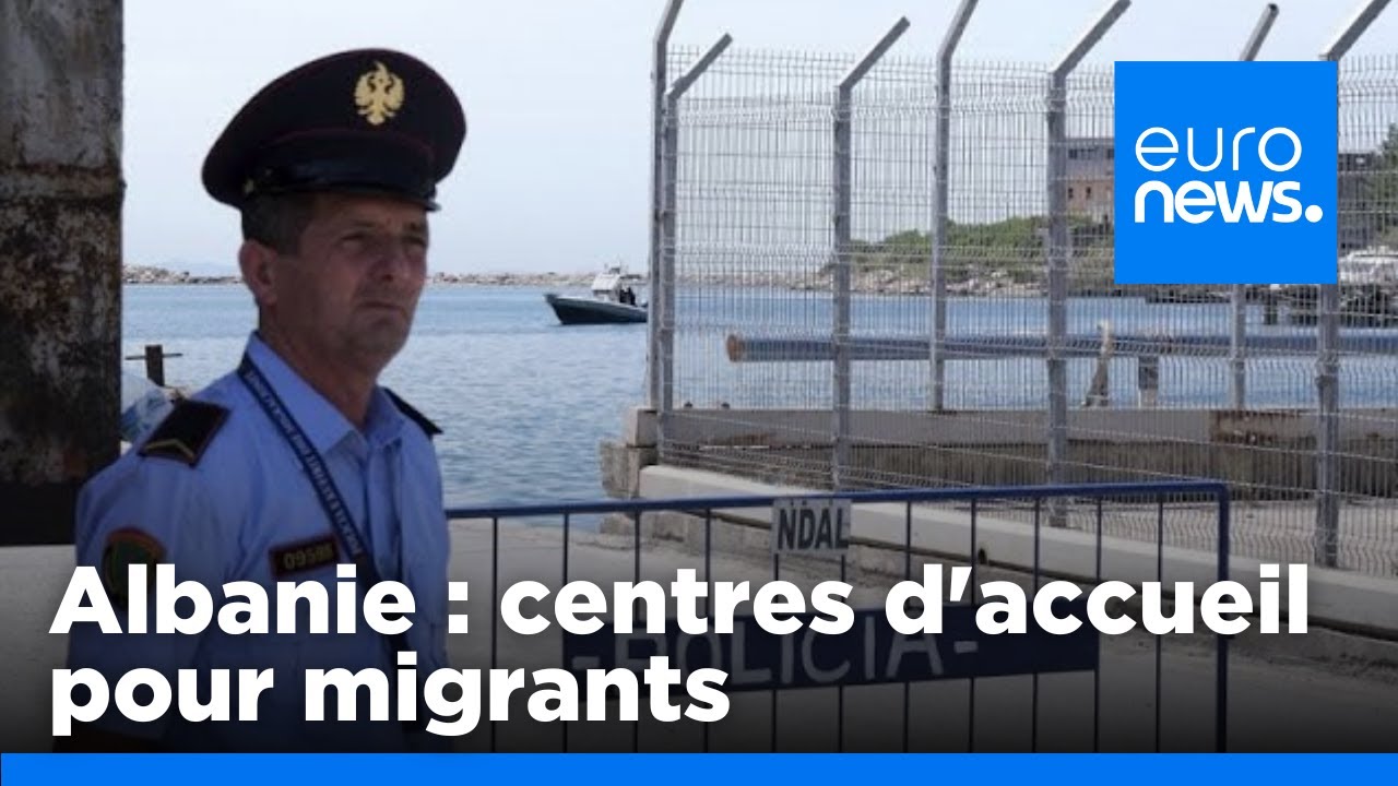 Albanie : centres d'accueil pour migrants sauvés en Italie bientôt prêts | euronews 🇫🇷