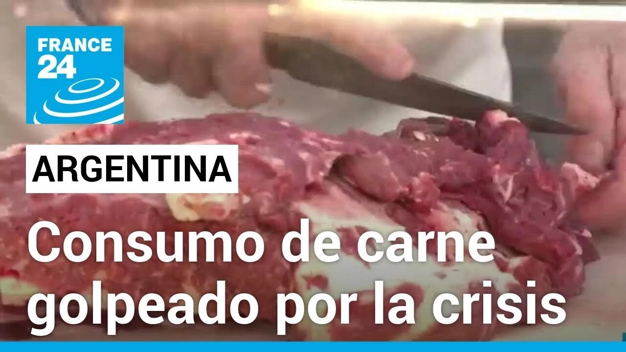 Argentina: consumo de carne, yerba mate y leche golpeado por la crisis económica • FRANCE 24