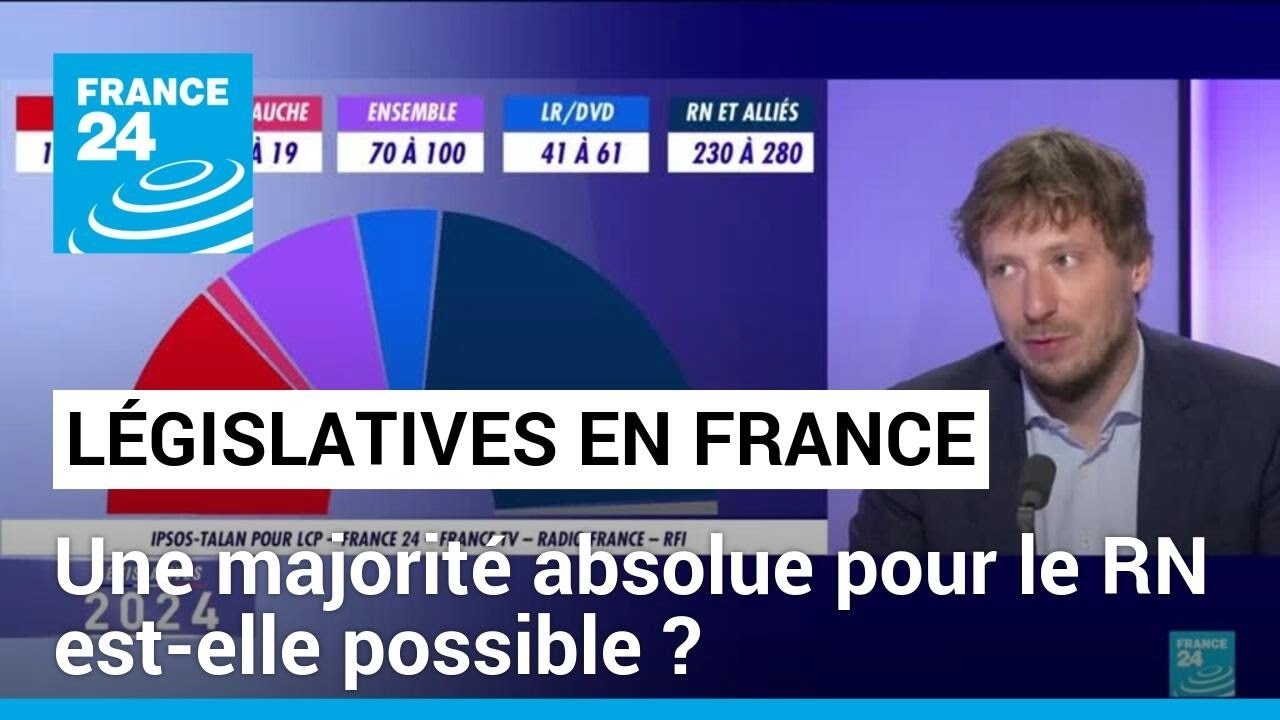 Législatives : une majorité absolue pour le RN est-elle atteignable ? • FRANCE 24