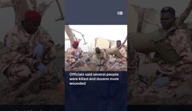 Explosions at a military ammunition depot in Chad | DW Shorts