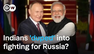Modi to meet Putin as Indian men fight for Russia in Ukraine | DW News