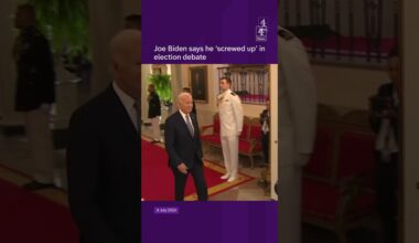 Biden says he ‘screwed up’ debate