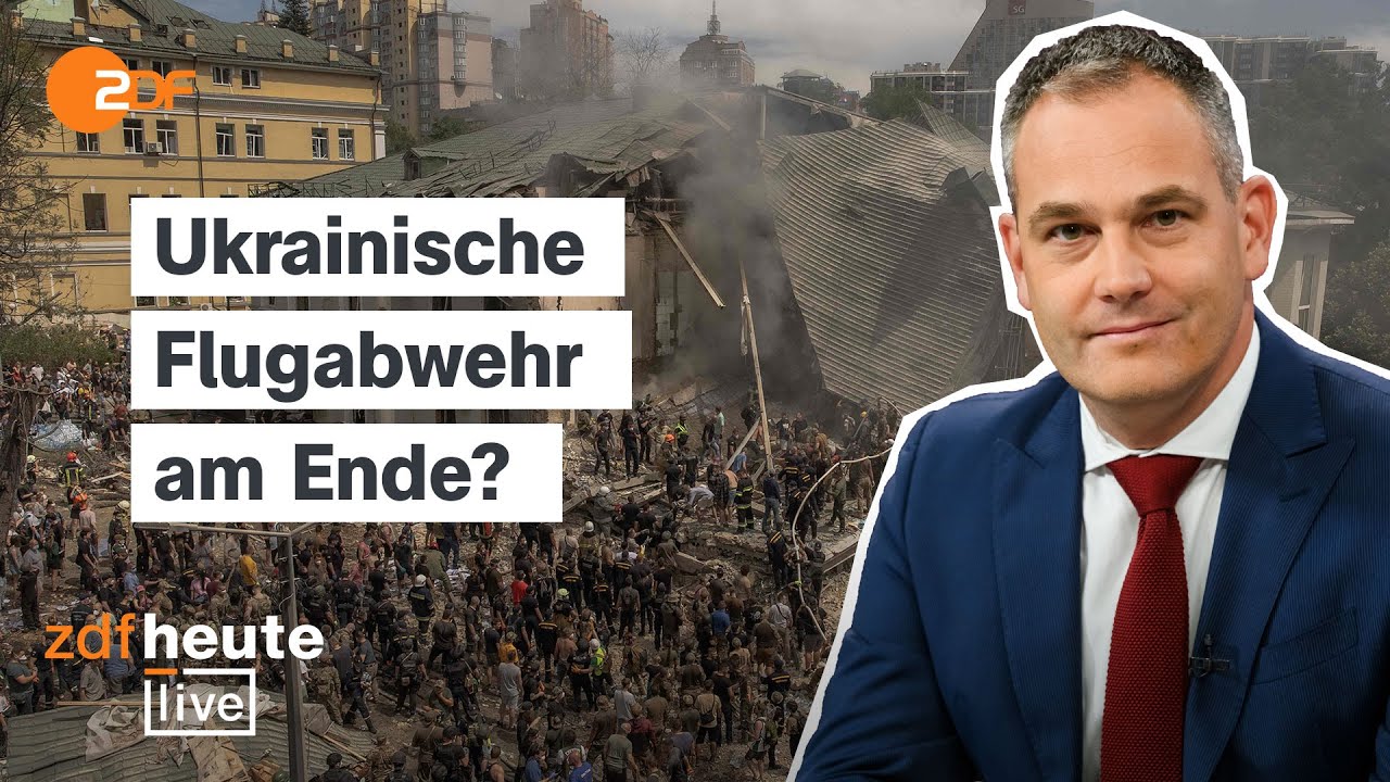 Luftangriff auf Kinderklinik in Kiew: Militärexperte Gressel über Putins Taktik | ZDFheute live