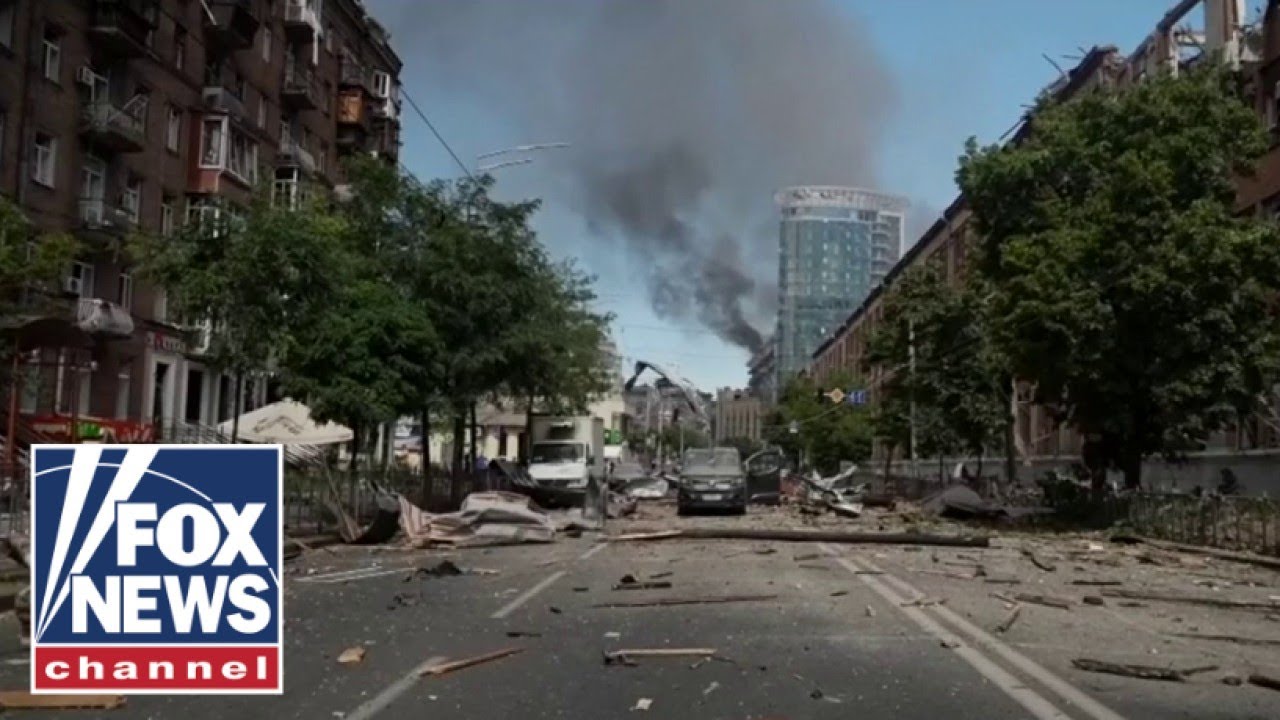 Russian missile strike hits children’s hospital in Ukraine