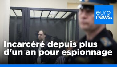 Le journaliste américain Evan Gershkovich sera jugé en Russie pour espionnage | euronews 🇫🇷