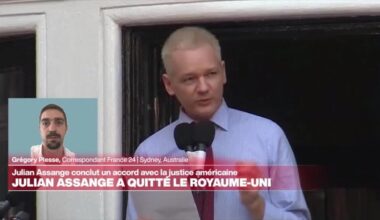 Accord entre Julian Assange et la justice américaine : le rôle de l'Australie • FRANCE 24