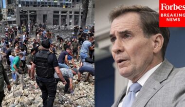 John Kirby Reacts To Russian Missiles Striking A Ukrainian Children's Hospital