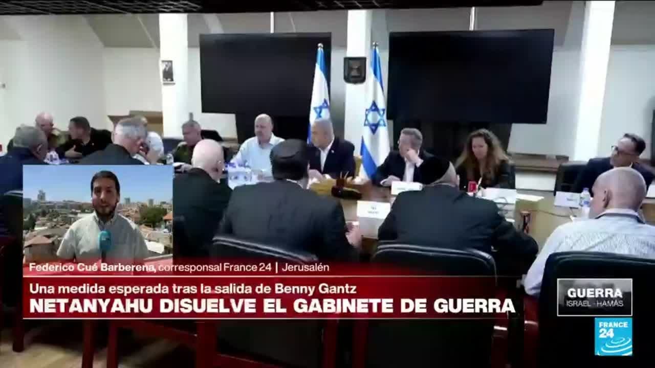 Informe desde Jerusalén: Netanyahu disuelve el gabinete de guerra israelí tras la partida de Gantz