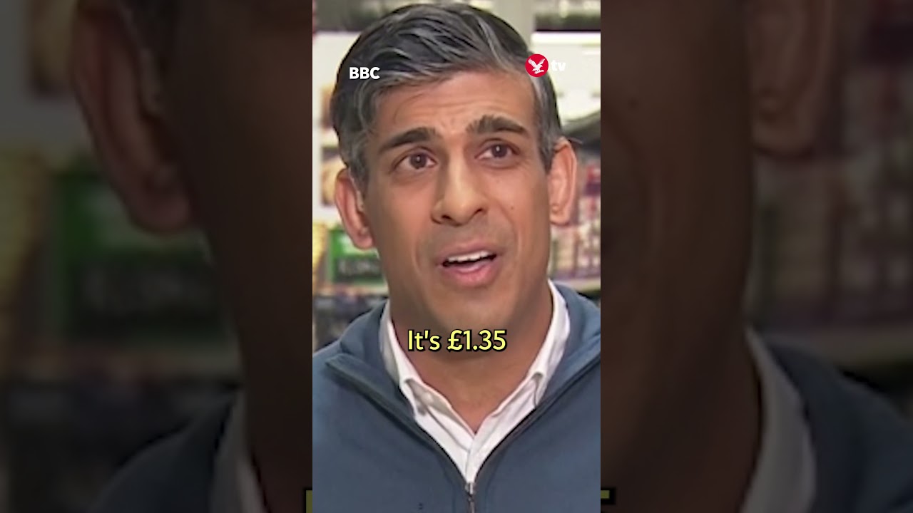 Can Sunak guess the price of bread? #news #shorts