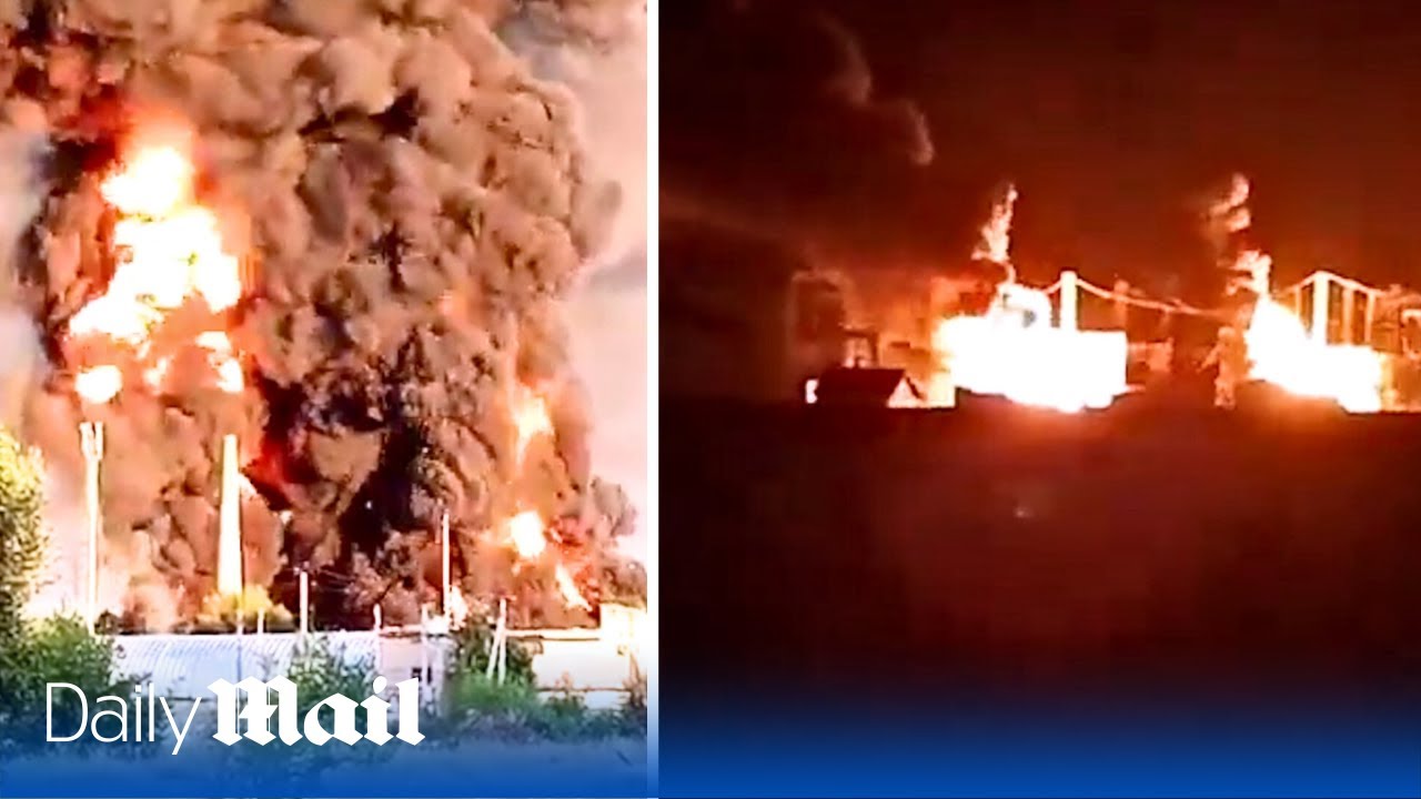 Ukraine launched long-range drone strike at oil facilities in Russia.