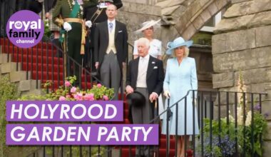 King and Queen Joined by Duke and Duchess of Edinburgh at Garden Party