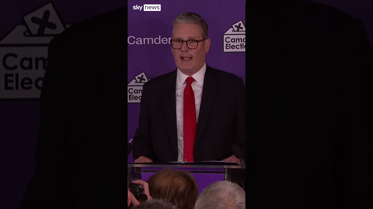 Labour leader Sir Keir Starmer's re-election victory speech